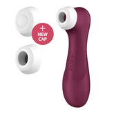 Satisfyer Pro 2 Gen 3 Clitoral Stimulator in Wine Red AIR PULSATION